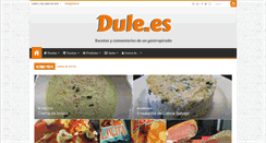Desktop Screenshot of dule.es