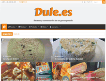 Tablet Screenshot of dule.es